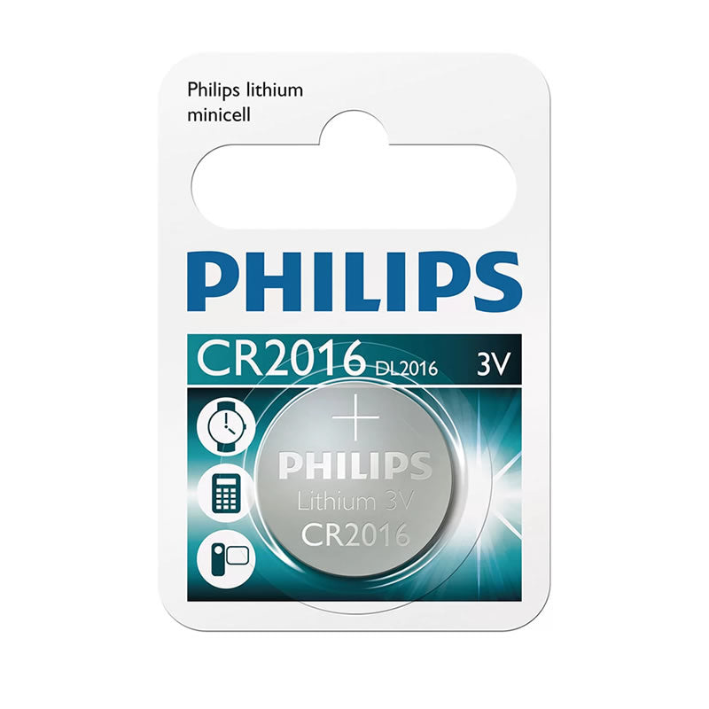 Bateria Moeda Philips Cr2016 3v