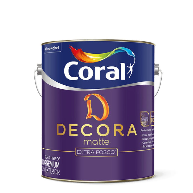 Tinta Acrílica Coral Super Lavável Ilha Deserta 3,6L