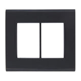 TRAMONTINA LIZ PLACA 4X4 6P JUNTOS GRAFITE