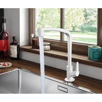 Torneira De Mesa Para Cozinha Lorenzetti Flatt 1167 F71 Branca