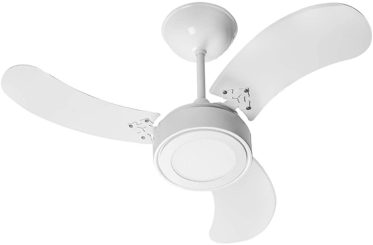Ventilador de Teto New Light Led 3 Pás Branco 220v