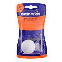 Batedor para Porta Bola Branco com Parafuso e Bucha Bemfixa [enriquecedor]