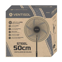Ventilador De Coluna Ventisol Steel 50cm Bivolt