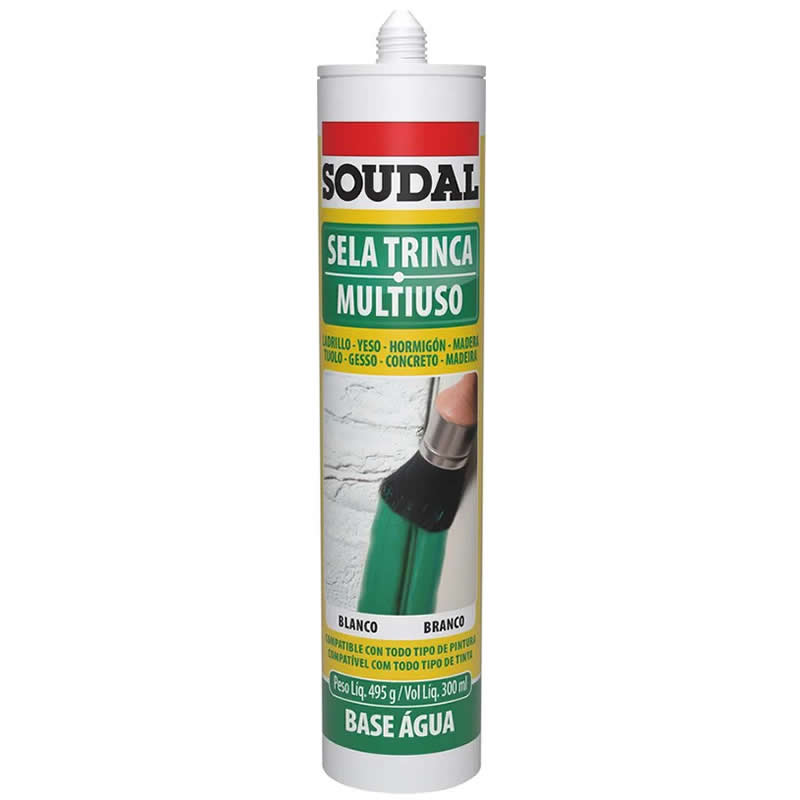SOUDAL SELA TRINCA BRANCO 300ML
