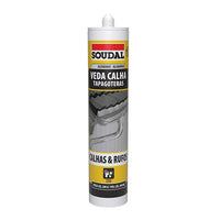 Veda Calha Tapagoteiras Soudal Alumínio 260ml