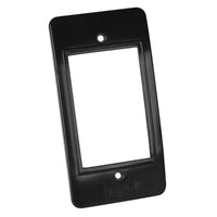 Tampa Linha Modular Liz 1 Eletroduto Preto Inpol