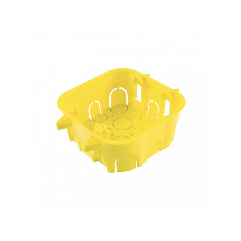 Caixa de Embutir 4x4 para Drywall Tramontina Amarela