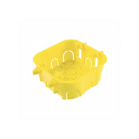 Caixa de Embutir 4x4 para Drywall Tramontina Amarela