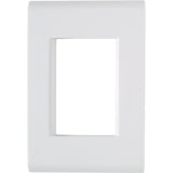 TRAMONTINA LIZ PLACA 4X2 3P JUNTOS BRANCA