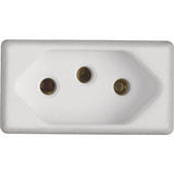 TRAMONTINA MODULO TOMADA 2P+T 20A/ 250V BRANCO