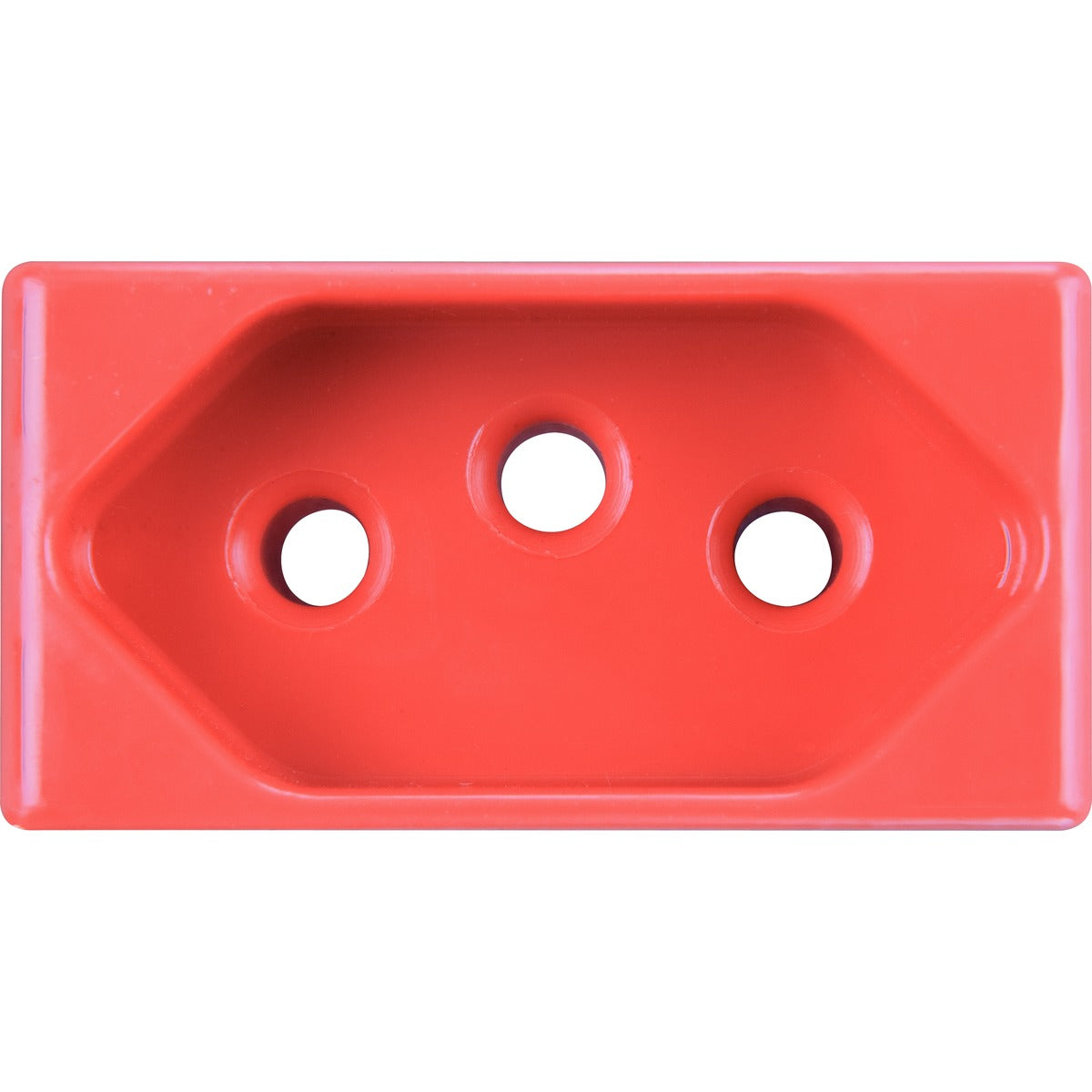 TRAMONTINA MODULO 2P + T 20A/250V VERMELHO