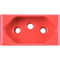 Modulo Tomada 2p+t 20a 250v Tramontina Vermelho