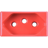 Modulo Tomada 2p+t 20a 250v Tramontina Vermelho