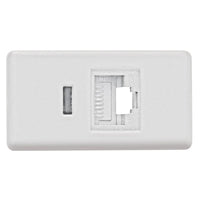 Modulo Tomada Para Telefone Rj11 Tramontina Branco