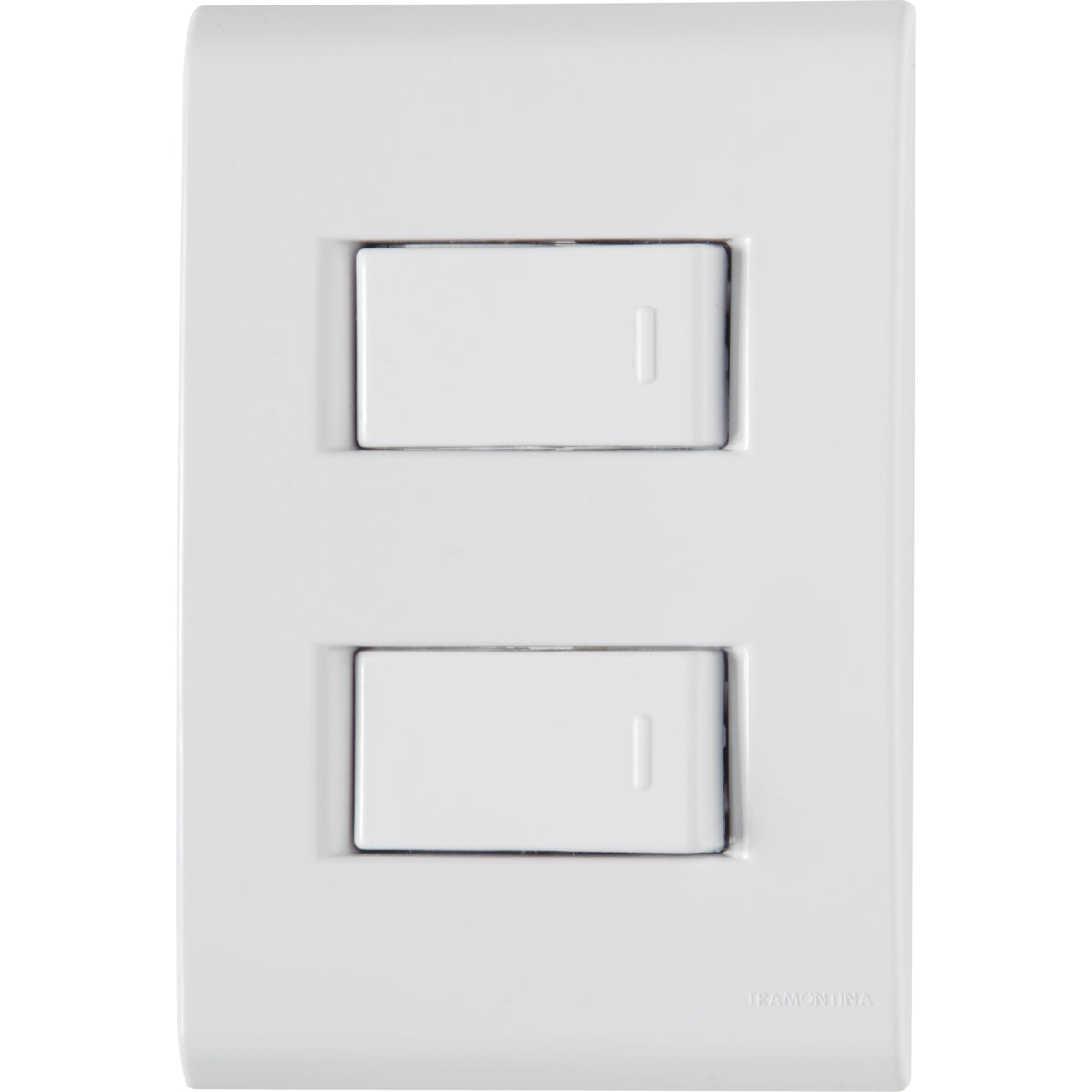 TRAMONTINA LIZ CJ 2 INTERRUPTORES SIMPLES 10A/250V