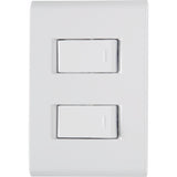 TRAMONTINA LIZ CJ 2 INTERRUPTORES SIMPLES 10A/250V