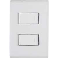 Conjunto 2 Interruptores Simples 10a 250v Tramontina Liz