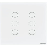 Interruptor Smart 6 Teclas 10A Branco
