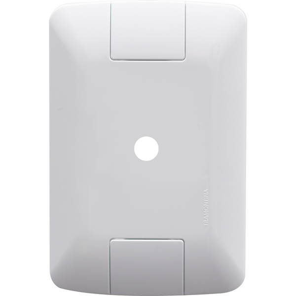 Placa 4x2 Com Furo Tramontina Aria Branca