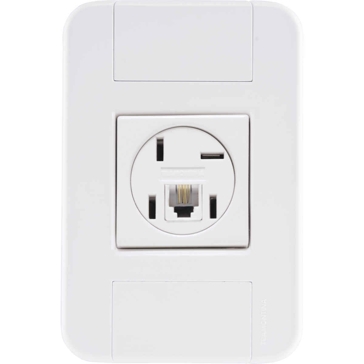 TRAMONTINA TABLET CJ TOMADA P/TELEFONE 4P + RJ11