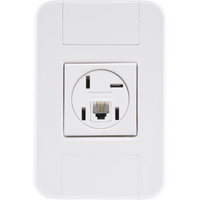 Tomada Para Telefone 4P Rj11 Tramontina Tablet
