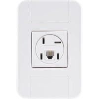 Tomada Para Telefone 4P Rj11 Tramontina Tablet