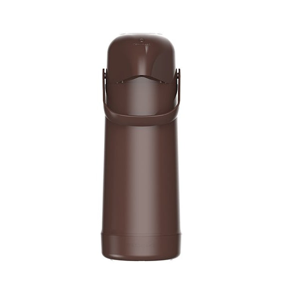 TERMOLAR GARRAFA TERMICA MAGIC PUMP 1L MARROM CAFE DA TARDE