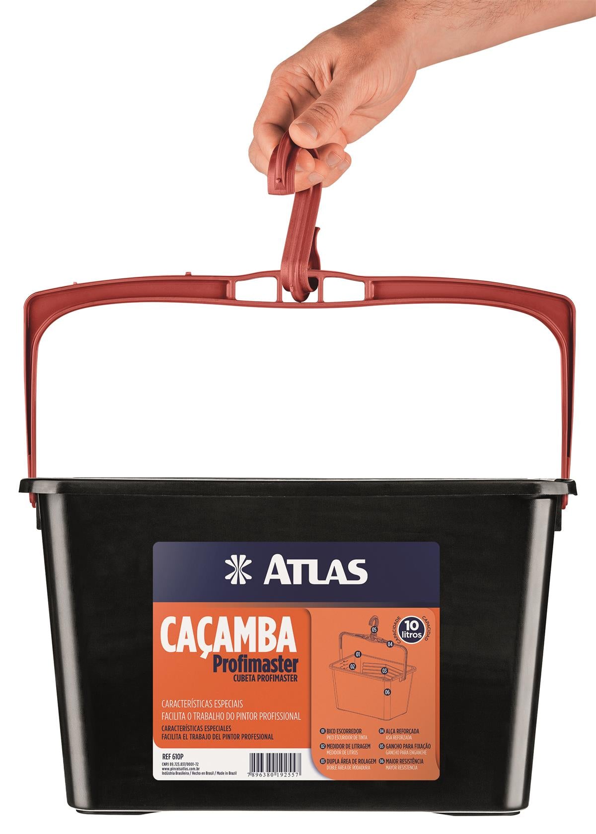 ATLAS CACAMBA P/PINTURA