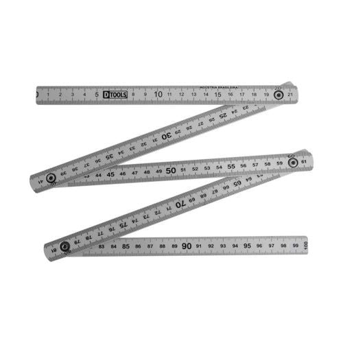 Escala Métrica Dobrável 1 Metro Dtools