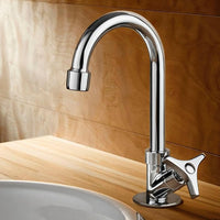 Torneira para Lavatório de Mesa Bica Alta Lorenzetti Loren Way 1195 C30 Cromada