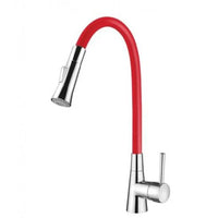 Torneira Monocomando Cozinha Mesa Lorenzetti Flex Vermelha 2257 R27