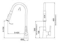 Torneira Monocomando Cozinha Mesa Lorenzetti Flex Vermelha 2257 R27