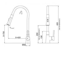 Torneira Monocomando Cozinha Mesa Lorenzetti Flex Vermelha 2257 R27