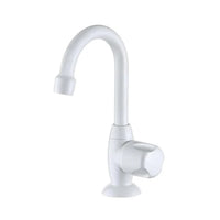Torneira para Lavatório de Mesa Bica Alta Lorenzetti 1195 F27 Branco