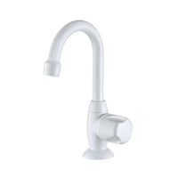 Torneira para Lavatório de Mesa Bica Alta Lorenzetti 1195 F27 Branco