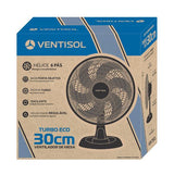 VENTILADOR VENTISOL OSC MESA TURBO ECO 30CM PR 220V