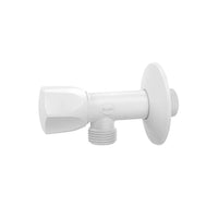 Registro Angular Para Ducha Higiênica 1/4 Volta Branco Blukit