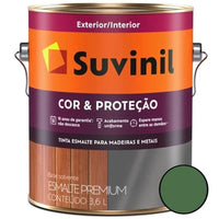 Esmalte Suvinil Brilhante Verde Folha 3,6 Litros