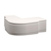 Cotovelo 90 Graus Para Canaleta 20x12 Schneider Branco