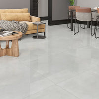 Piso Cerâmico Cetus Cinza Polido Pisoforte 83x83cm 2,75m2