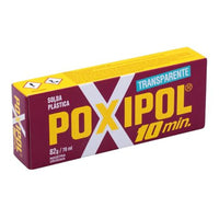 Cola Epóxi Poxipol Transparente 82g