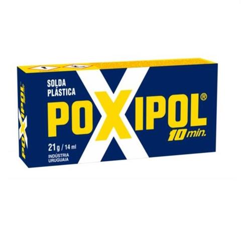 Cola Poxipol Bicomponente Metálica Adesur 21g