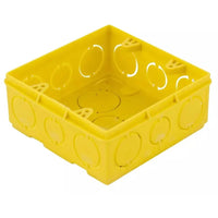 Caixa De Luz 4x4 Amarela Somar