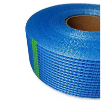 Fita Telada Fibratape Cemear Para Gesso 50mm X 45m Azul