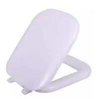 Assento Sanitário Almofadado Astra Quadra Branco