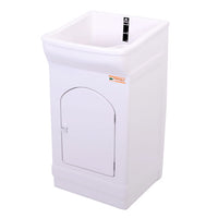 Fibertanque 25l Bariloche Branco Mol Industria Do Plastico