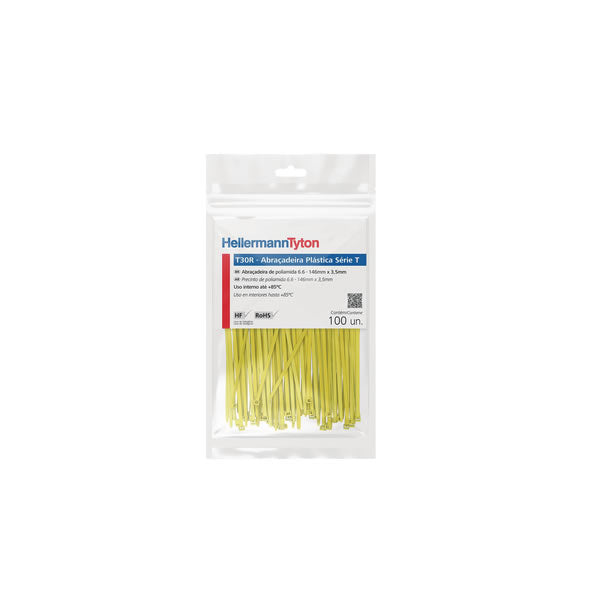 HELLERMANN CART.ABRACADEIRA AMARELO  T30R 150X3,6MM