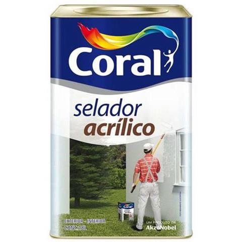 Selador Acrílico Coral 18 Litros