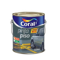 Tinta Para Piso Acrílica Fosca Coral Branco 36 Litros