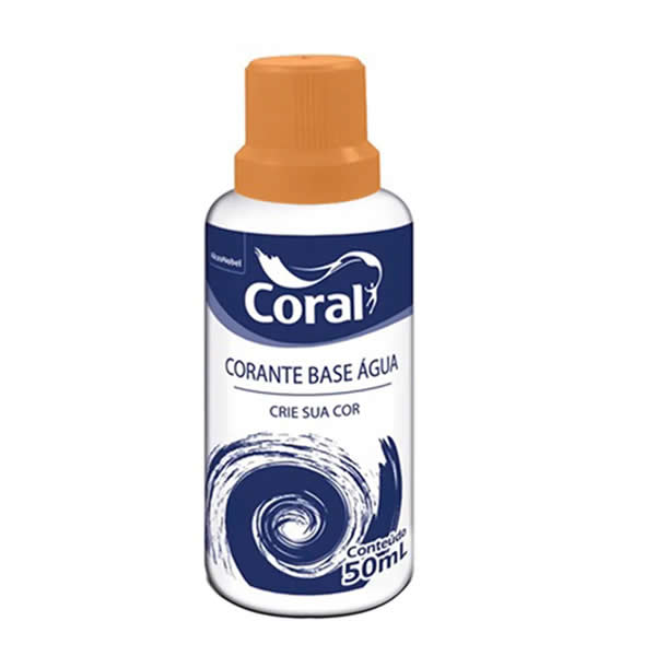 CORANTE LIQ.CORAL 50 ML OCRE